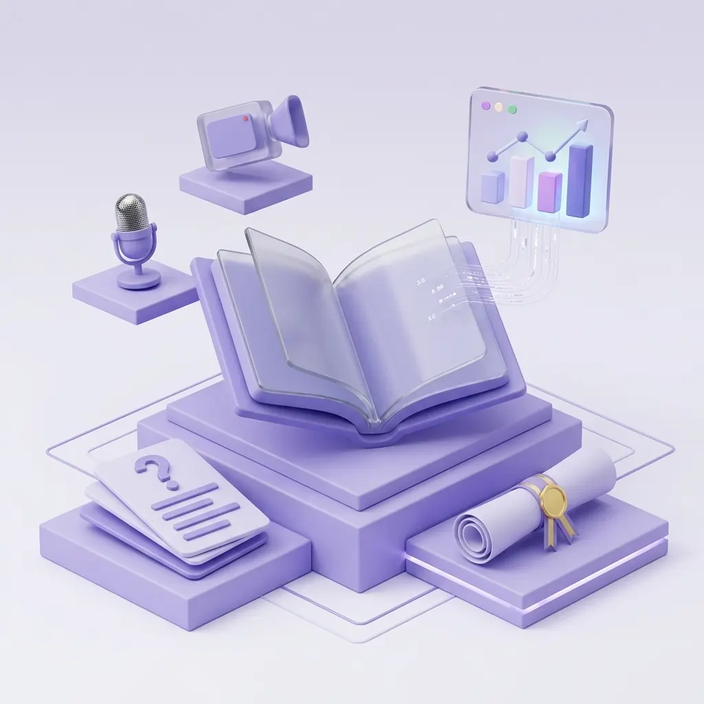 Screenshot of the Learning Management System interface