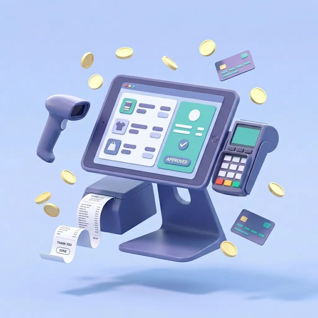 Screenshot of the Point of Sale system